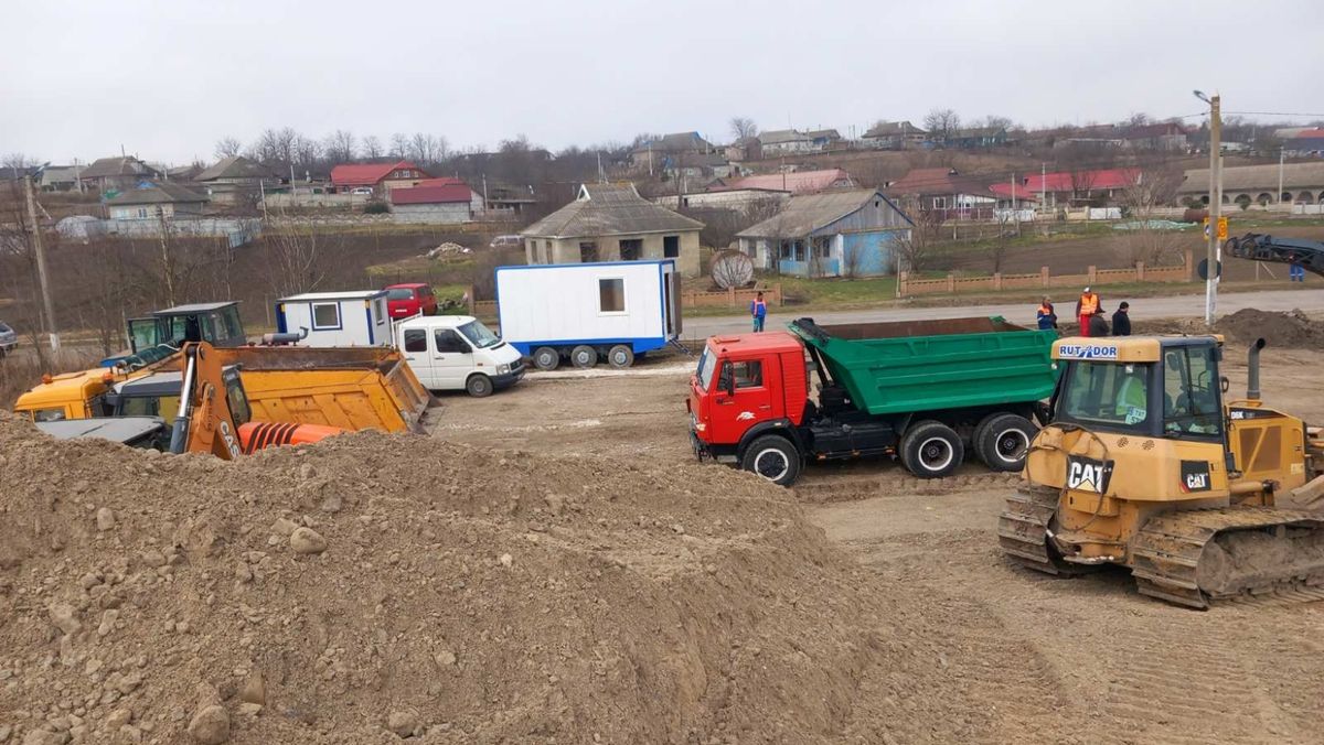 Reparația drumului din satul Zaim, raionul Căușeni. Din Fondul Rutier au fost alocate 153 de milioane de lei