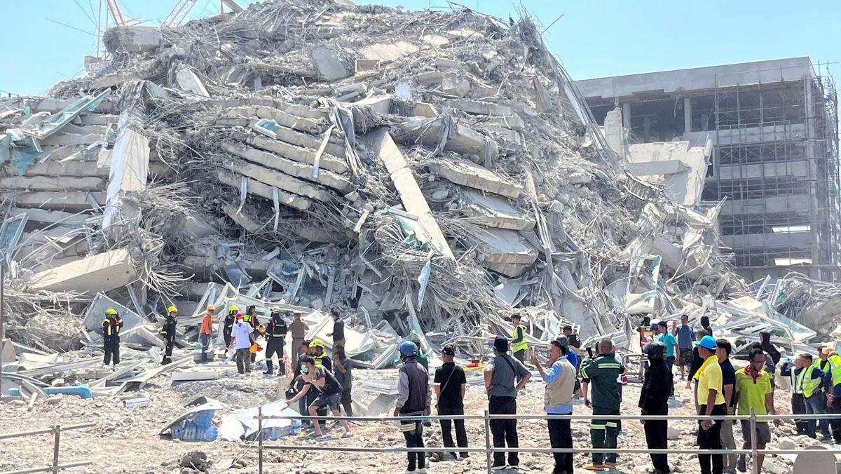 Cutremur puternic în Myanmar. Seismul a fost resimțit și în Thailanda, unde s-a prăbușit o clădire