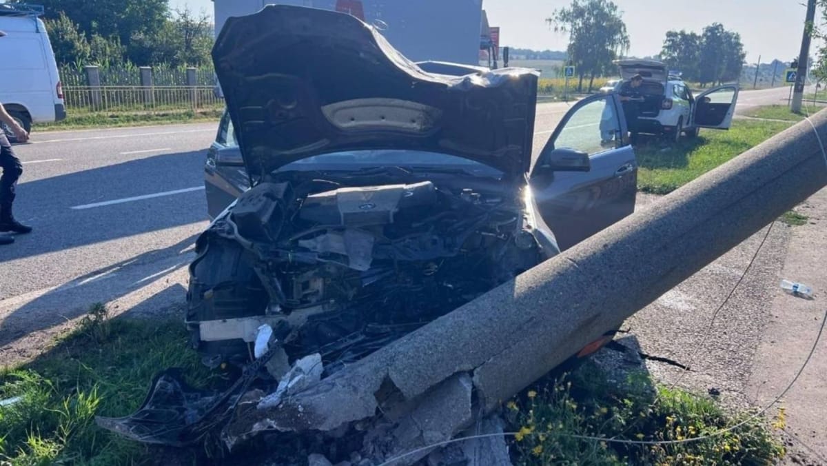 Accident în raionul Sîngerei. O fetiță de două luni a fost transportată de urgență la spital