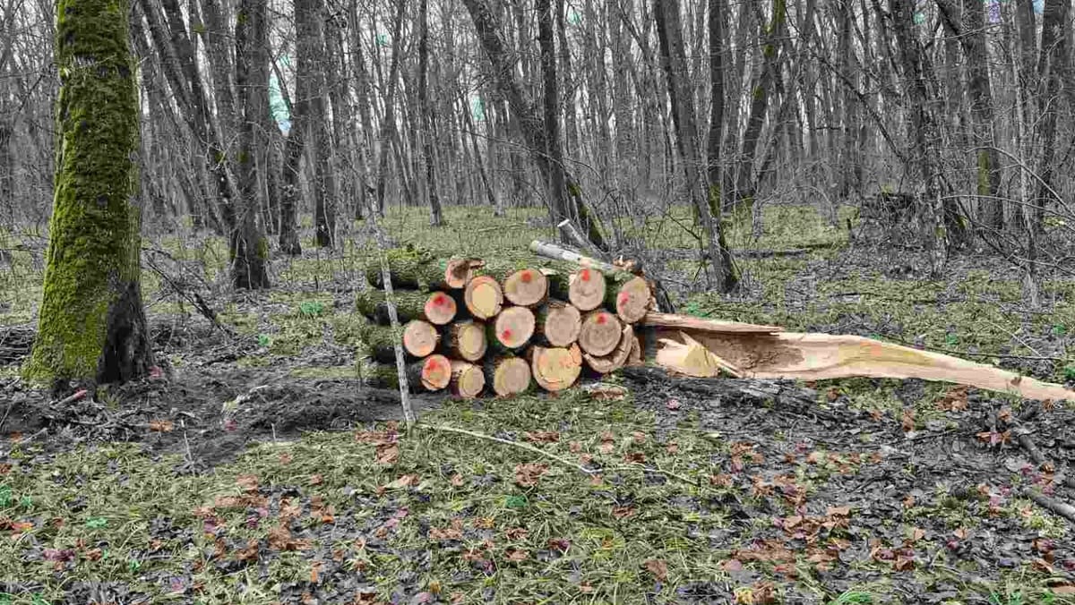 Pădurarul care ar fi admis defrișări ilegale în raionul Strășeni a fost concediat. Un maistru silvic a primit mustrare