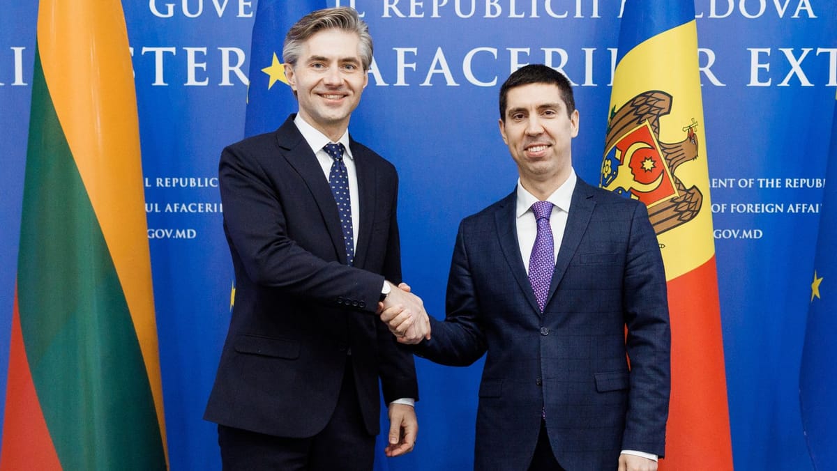 Ministrul de externe al Lituaniei, în vizită la Chișinău. Reafirmă sprijinul pentru parcursul european al R. Moldova
