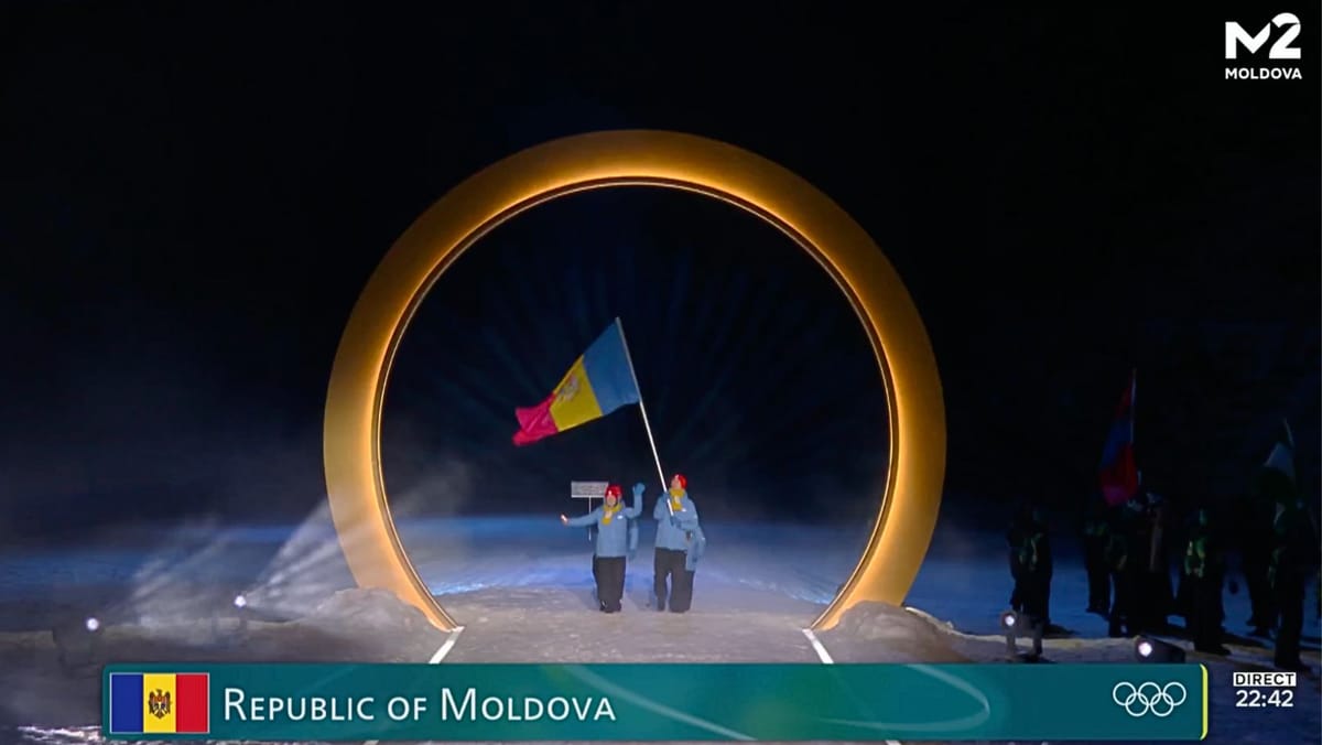 VIDEO/ Sportivii moldoveni au defilat la ceremonia de deschidere a Jocurilor Olimpice de iarnă Milano-Cortina 2026
