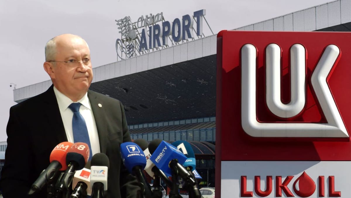 Premierul Munteanu: Terminalul Aeroportului Chișinău nu este afectat de tranzacția Lukoil. Iată ce spune despre benzinării