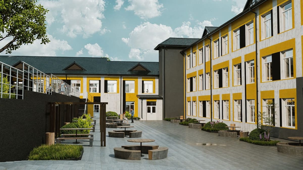 FOTO/VIDEO A fost lansată  licitația pentru renovarea capitală a liceului din Cimișlia. Cum va arăta