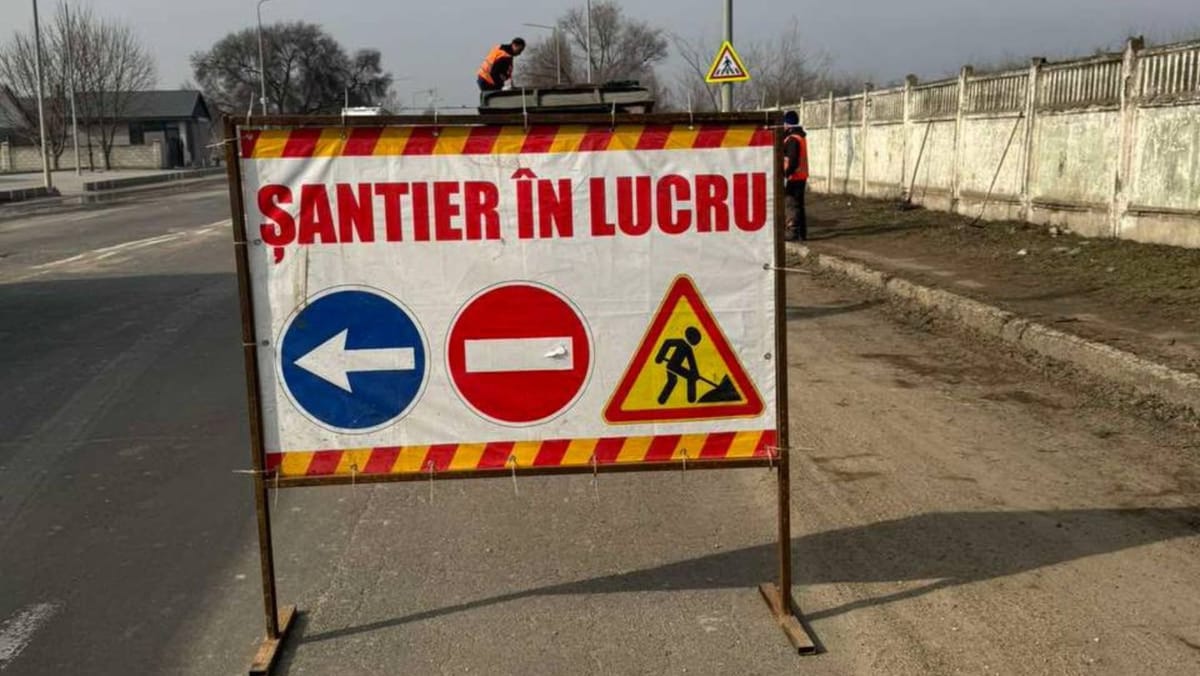 Lucrări de reparație pe strada Meșterul Manole din capitală. Timp de trei zile se vor aplica restricții de circulație