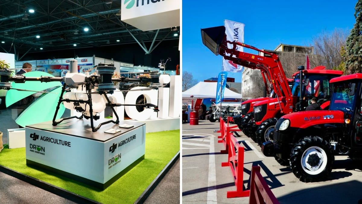 Tehnică agricolă și inovații pentru fermieri. Peste 100 de expozanți din opt țări participă la MOLDAGROTECH 2026, la Chișinău
