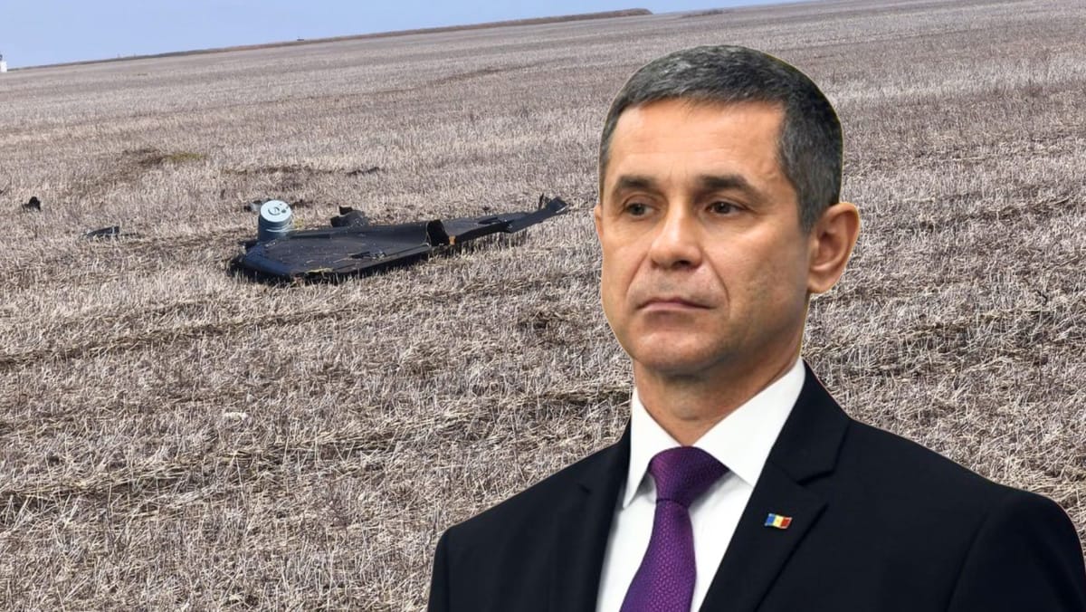 Ministrul Apărării avertizează că drona căzută ieri la Tudora avea circa 50 kg: „Nu vă apropiați de astfel de obiecte”