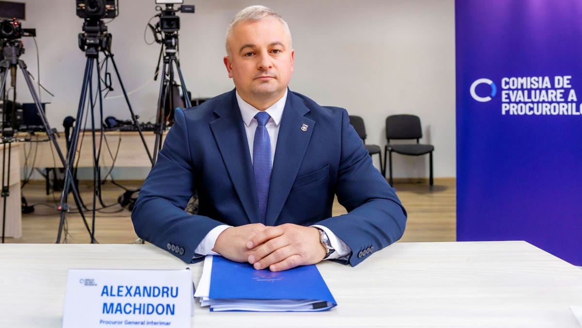 Procurorul general interimar Alexandru Machidon trece evaluarea externă. Raportul a fost transmis CSP