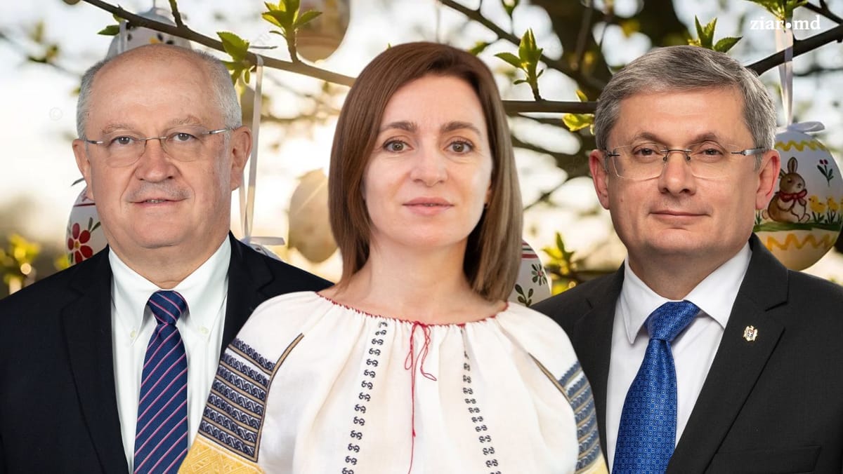 „Să păstrăm această lumină și dincolo de sărbători”. Mesajele conducerii R. Moldova de Paște