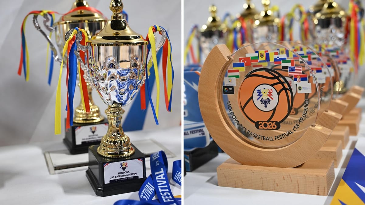 FOTO/ Chișinăul a găzduit primul festival internațional de baschet 3x3. Aproape 500 de sportivi au participat la competiție