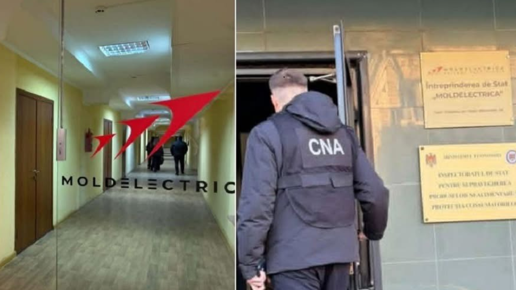 Patru persoane au fost reținute după perchezițiile CNA la Moldelectrica - schema care ar fi fost pusă la cale