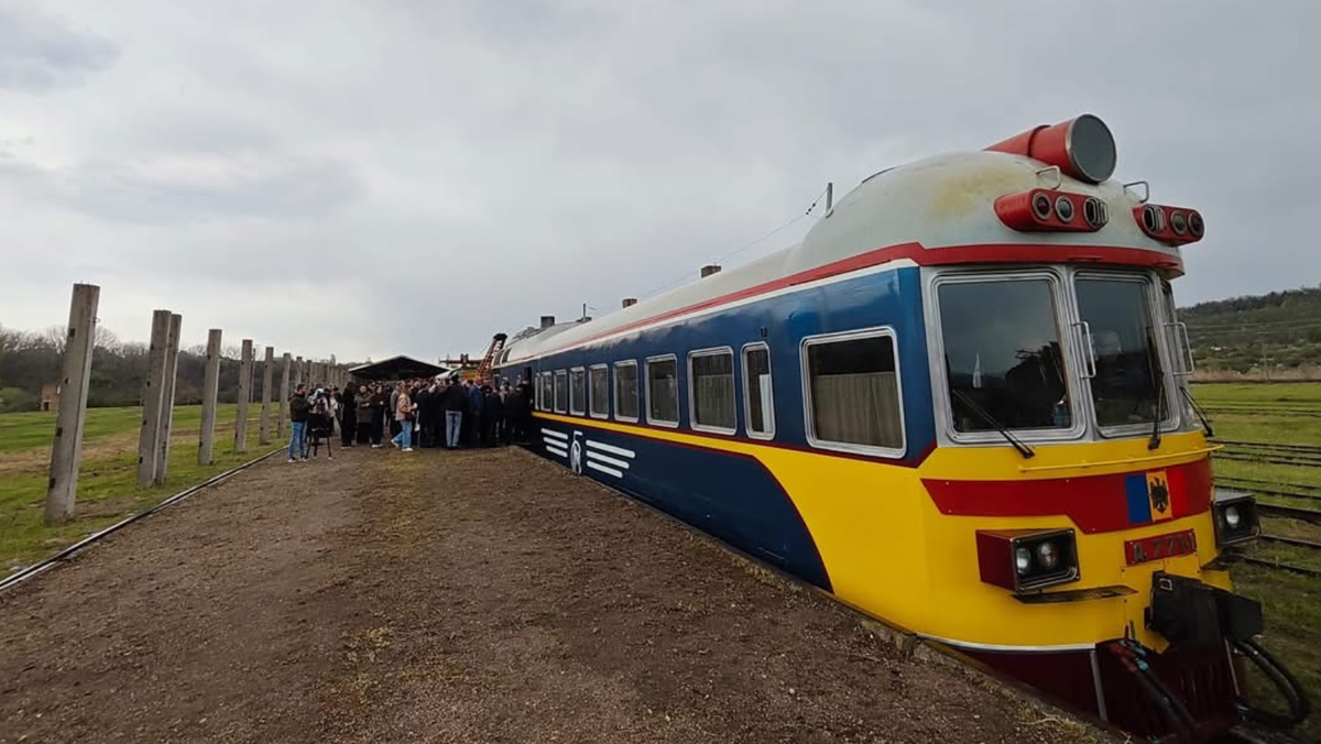 Tronsonul feroviar Cahul-Giurgiulești, testat după reabilitare: legătura strategică spre port este restabilită