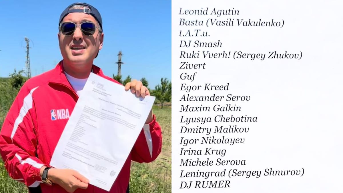 Festivalul Absolvenților 2026: Renato Usatîi a cerut 17 artiști ruși, Ministerul Culturii a recomandat doar patru