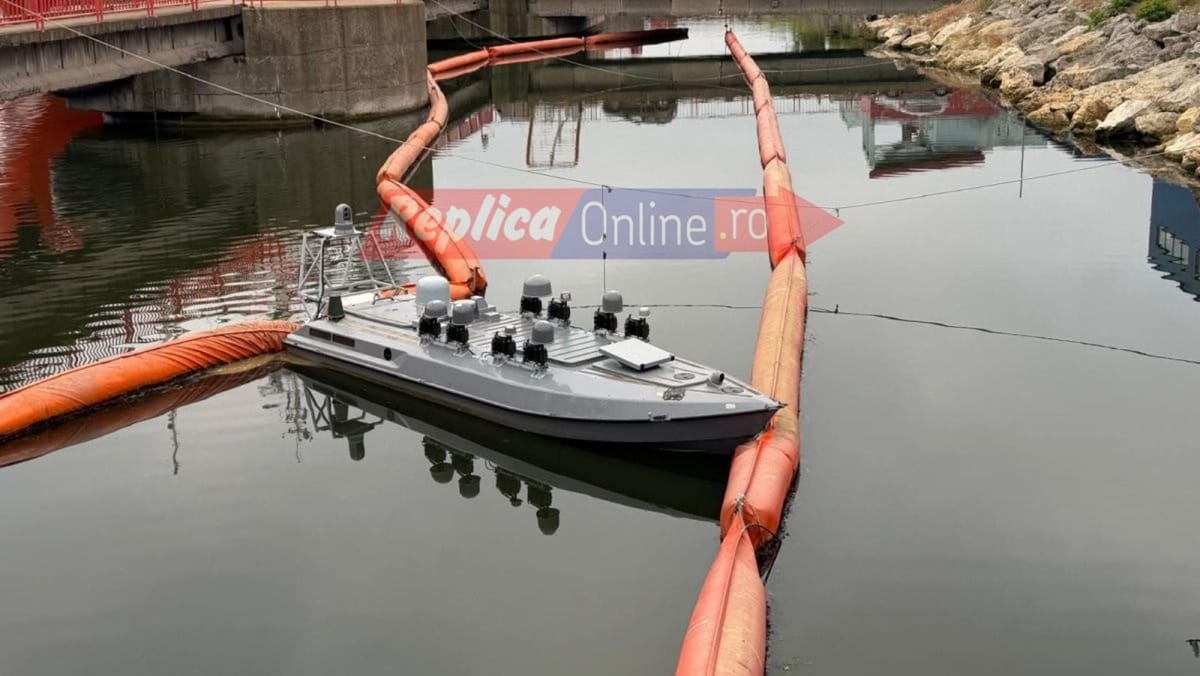 O dronă marină a explodat în portul Constanța. Ar fi de proveniență ucraineană