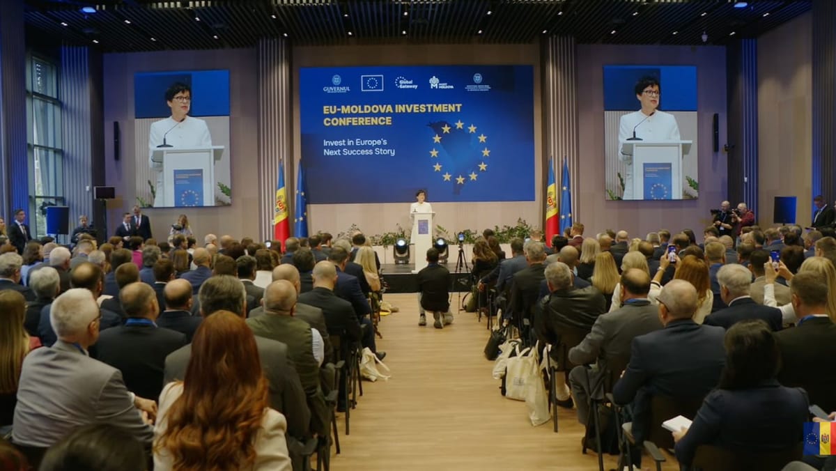 LIVE/ Prima Conferință Investițională UE-Republica Moldova a început la Chișinău