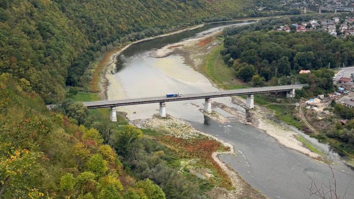 Lacul Novodnestrovsk, în așteptarea ploilor din Munții Carpați: Meteorologii le prognozează abia peste cel puțin o lună