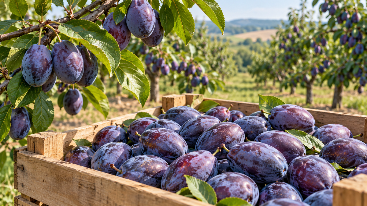 Aproape 80% din prunele exportate de R. Moldova ajung în UE. România și Germania, principalele piețe