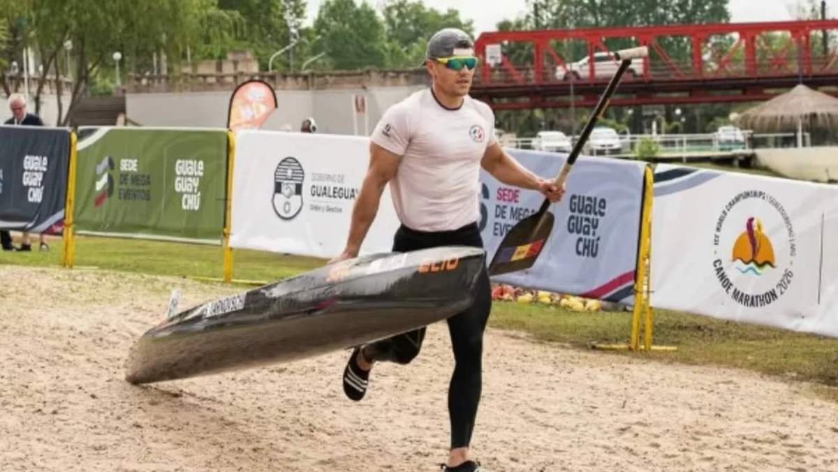 Serghei Tarnovschi a cucerit bronzul la Campionatul Mondial de canoe maraton din Argentina