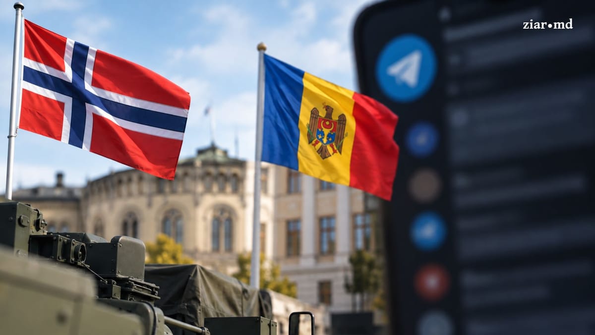 Sprijinul militar al Norvegiei pentru R. Moldova, ținta manipulărilor pe Telegram. Avertismentul StratCom