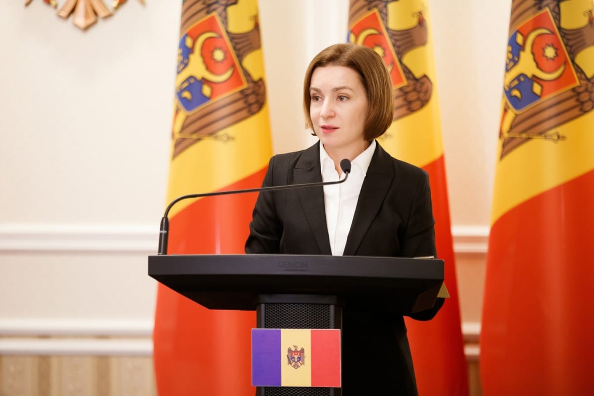 Maia Sandu condamnă incidentul cu drona rusească, iar Ucraina își exprimă solidaritatea cu R. Moldova