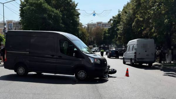 Accident tragic în capitală. Un motociclist, tamponat mortal de un Ford care efectua manevra de întoarcere