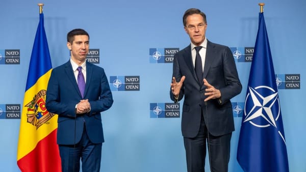 FOTO/ NATO își reafirmă sprijinul pentru Chișinău: Popșoi a discutat cu Rutte la Bruxelles