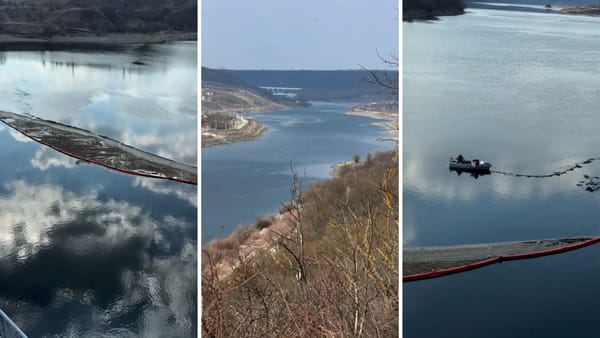 VIDEO/ Ministrul Mediului raportează de la Novodnestrovsk: Sursa poluării de pe Nistru a fost oprită, dar riscurile persistă