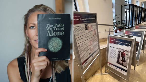 Poeziile unei autoare din Republica Moldova, expuse la Universitatea „Lucian Blaga” din Sibiu