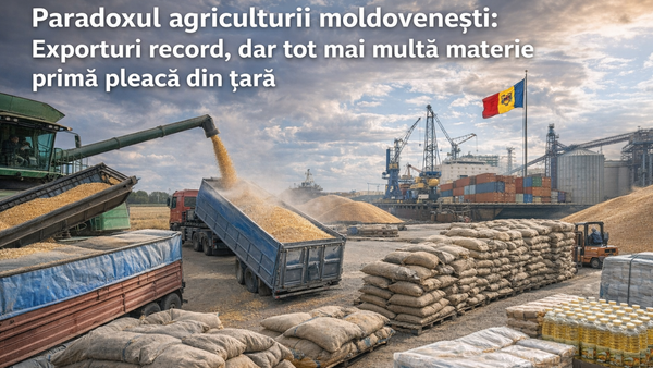 R. Moldova importă mai multă mâncare decât exportă. Agricultura - între creștere și „primitivism”
