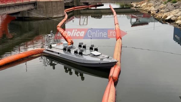 O dronă marină a explodat în portul Constanța. Ar fi de proveniență ucraineană