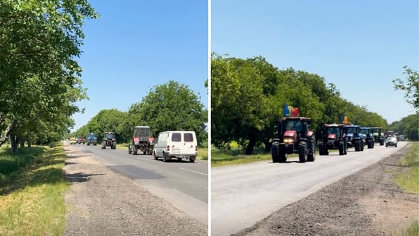 Protestul fermierilor ajunge PTF Sculeni. Poliția încearcă să prevină blocarea punctului de frontieră
