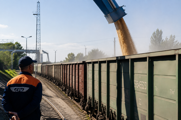 Cerealele ucrainene nu iau vagoanele agricultorilor moldoveni. CFM explică cine are prioritate la transport