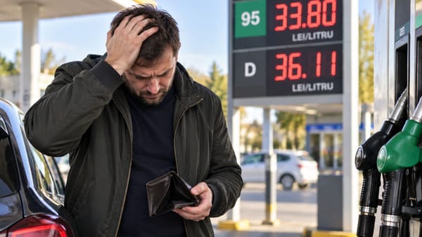 Motorina sare de 36 de lei litrul! Carburanții se scumpesc în weekend