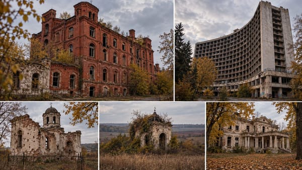 Locuri abandonate și monumente mai puțin cunoscute din R. Moldova care merită descoperite