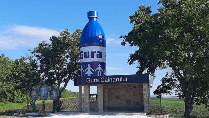 FOTO/ Stația din Gura Căinarului a fost reconstruită