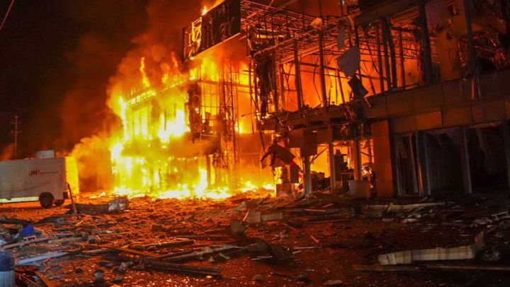 Atac masiv cu drone la Odesa. Trei persoane au fost rănite