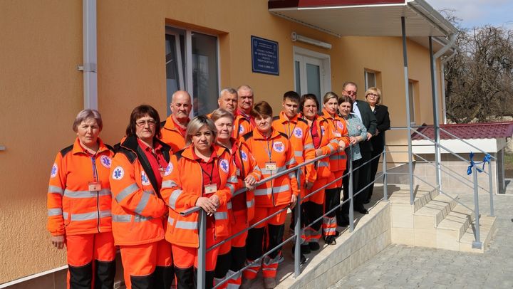 Punctul de asistență medicală urgentă din Zăbriceni, inaugurat după reparație capitală
