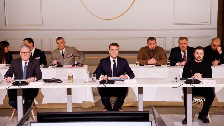 Summit la Paris. Liderii statelor UE discută cu Zelenski despre armistițiul din Ucraina