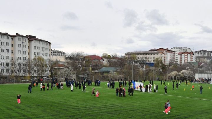 Stadion modern de fotbal, inaugurat la Ialoveni. Va găzdui evenimente sportive pentru toate vârstele