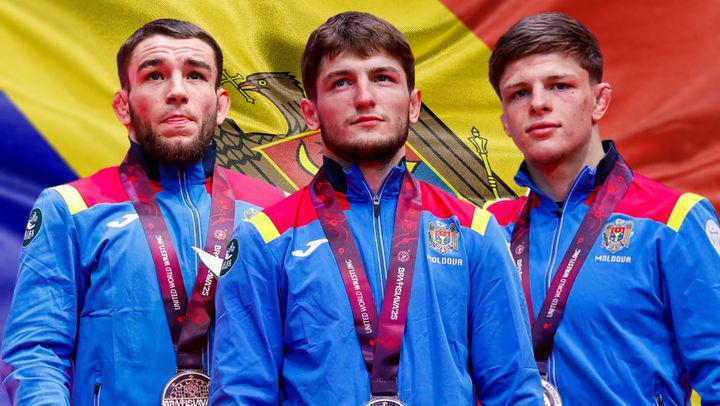 Artiom Deleanu, Vitalie Eriomenco și Alexandru Solovei au cucerit bronzul la Campionatul European de lupte
