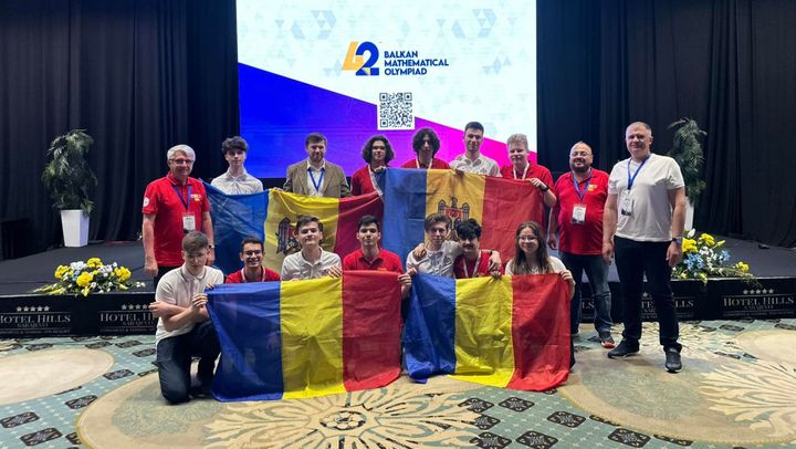 R. Moldova a obținut o medalie de argint și trei de bronz la Olimpiada Balcanică de Matematică