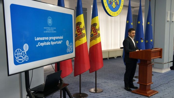 A fost lansat programul „Capitala Sportului”. Localitatea desemnată va primi până la un milion de lei