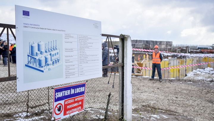 La Edineț a început construcția unei stații de tratare a apei. De aceasta vor beneficia circa 25.800 de oameni