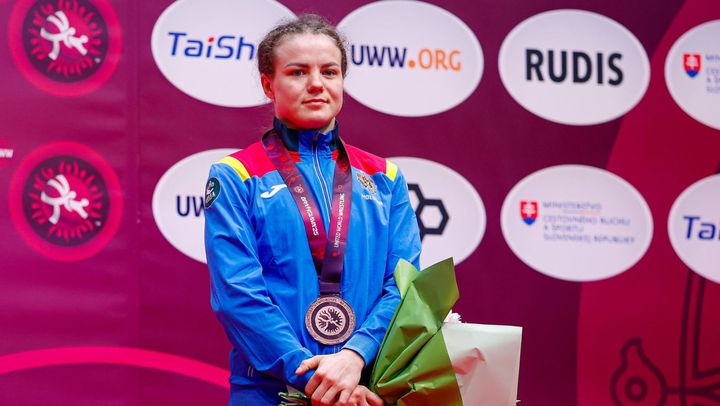 Mariana Drăguțan a cucerit medalia de bronz la Campionatul European de lupte, rezervat seniorilor