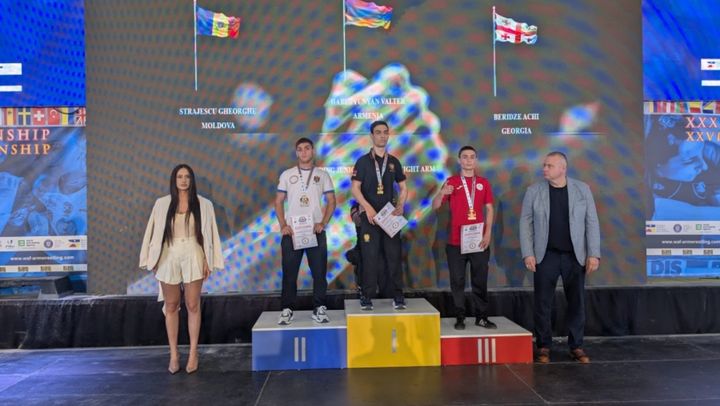 43 de medalii pentru R. Moldova la Campionatul European de Armwrestling și Para-Armwrestling